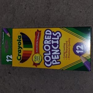 New crayola colored pencils